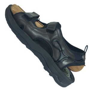 Propet Surf Walker Sandals Brown Men’s Size 14 M (D) Leather Walking Shoes M0002